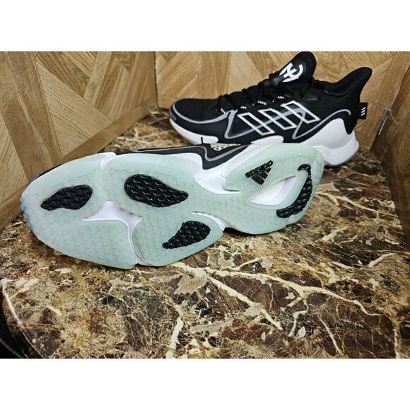 Brand New Adidas Men's Mahomes  Training Running Black Shoes Size 11.   014 - Picture 7 of 10